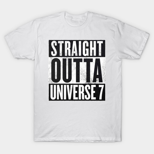 Dragon Ball Super - Straight Outta Universe 7 T-Shirt-TOZ